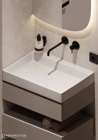 Дизайн туалету від Perspectiva design studio. Фото 5
