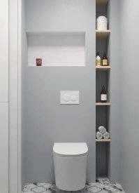Дизайн туалету від MOTIFSTUDIO. Фото 1